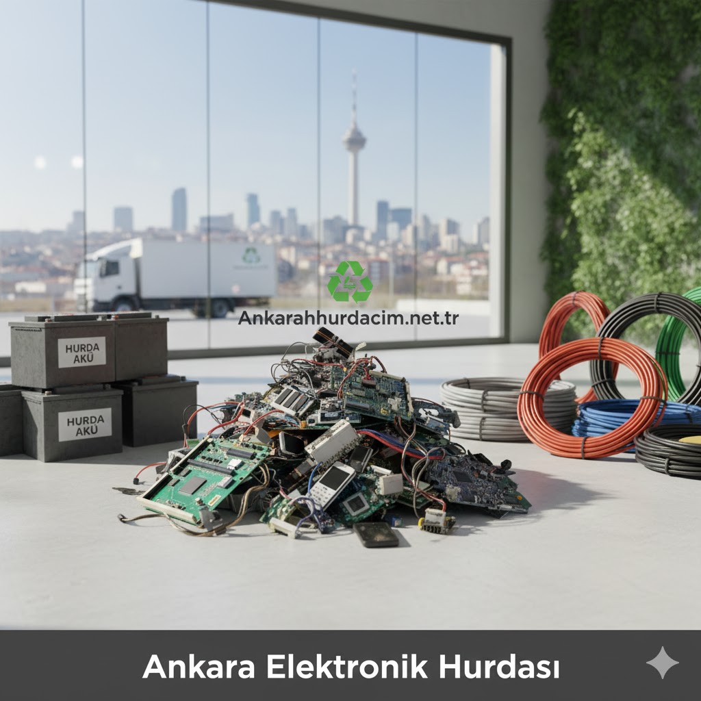 Ankara’da Elektronik Atık ve Akü Geri Dönüşümü