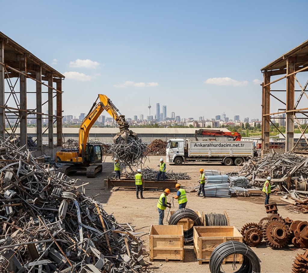 Ankara’da Sanayi ve İnşaat Hurdası